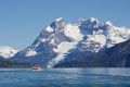 Navegación en el fiordo Última Esperanza