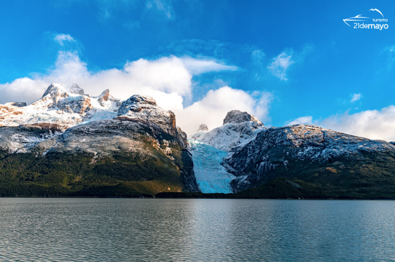 Sendero por bosque de coihues y ñirres hacia el mirador del glaciar Serrano